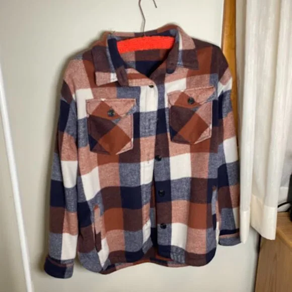Plaid Shacket - Picture 1 of 3